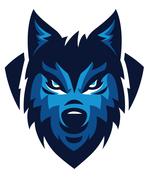 Gray Head Sports Wolf Team Logo Sport PNG Image
