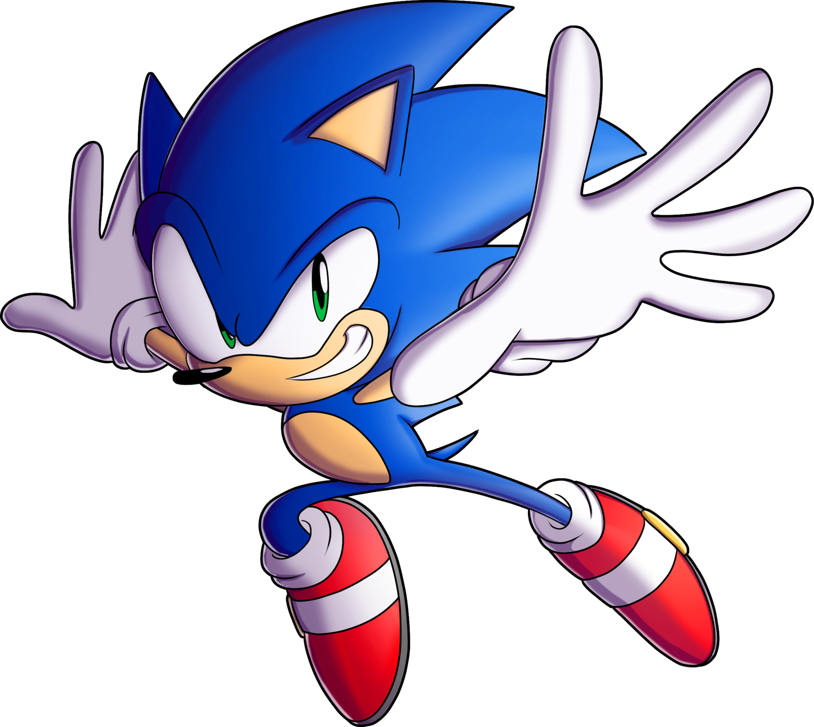 Sonic Vertebrate Mania Forces The Cartoon Hedgehog PNG Image