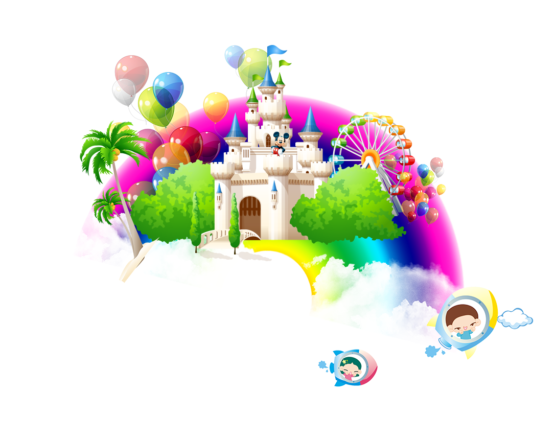 Toy End Rainbows Child Text Cartoon PNG Image