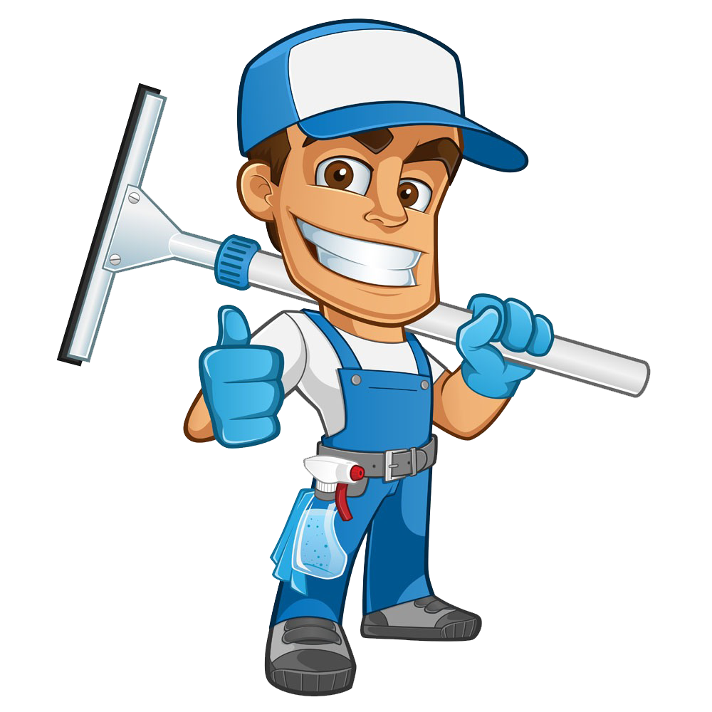 Cleaner Thumb Business Cleanliness Profession Window PNG Image