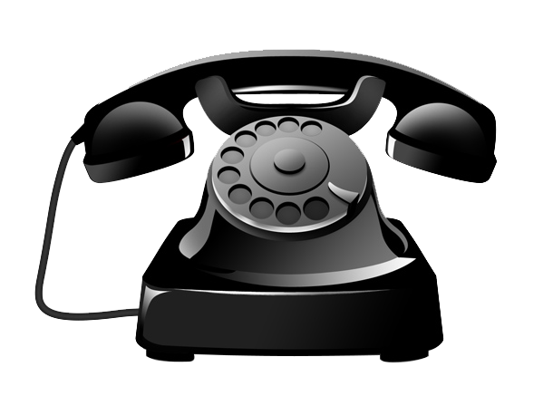 Antique Black Telephone Icon Free Download PNG HD PNG Image