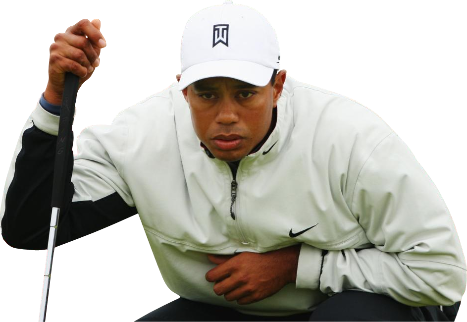Tiger Woods Transparent Background PNG Image