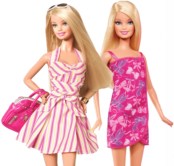 Doll Twins Barbie PNG Free Photo PNG Image