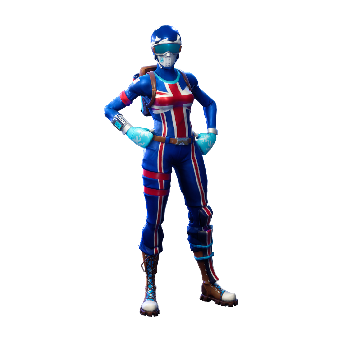 Blue Toy Electric Royale Game Fortnite Battle PNG Image