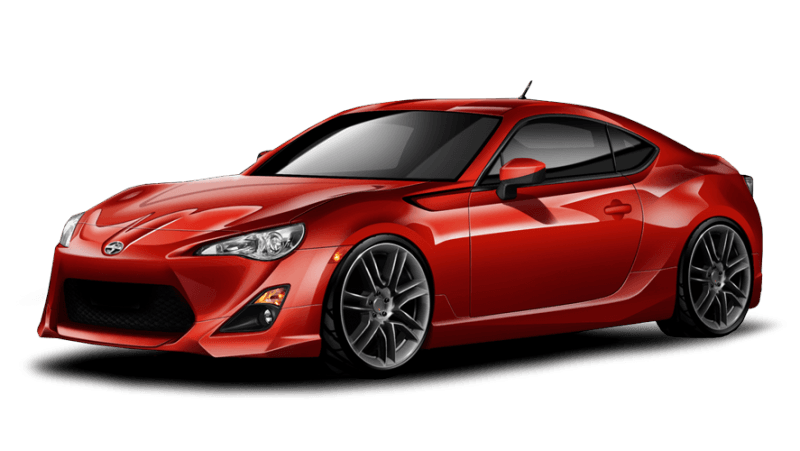 Red Toyota Gt86 Png Image Car Image PNG Image