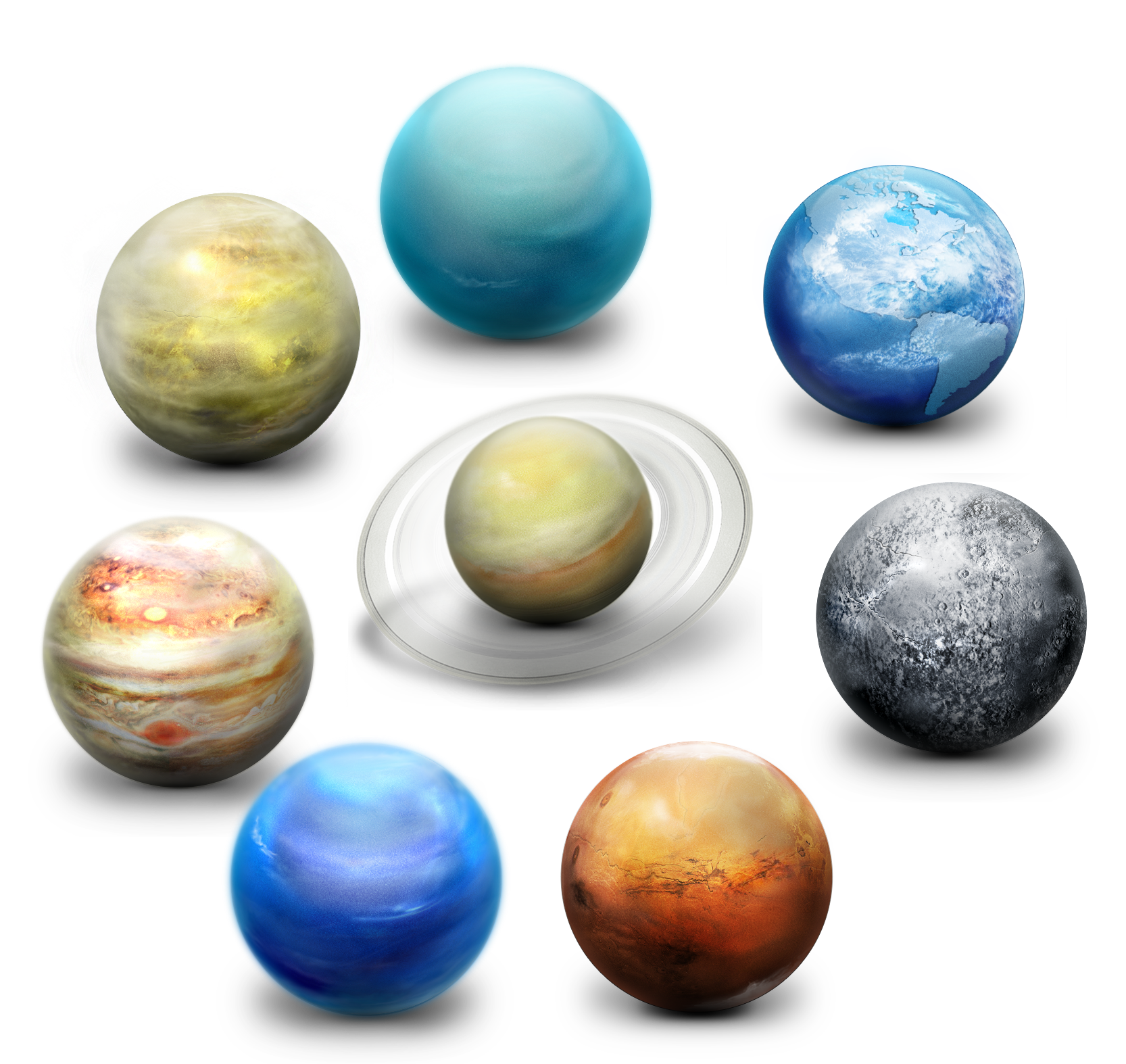 Planet Planets System Solar Icon Free Download PNG HD PNG Image