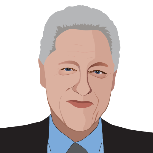 Vector Clinton Bill Free HD Image PNG Image