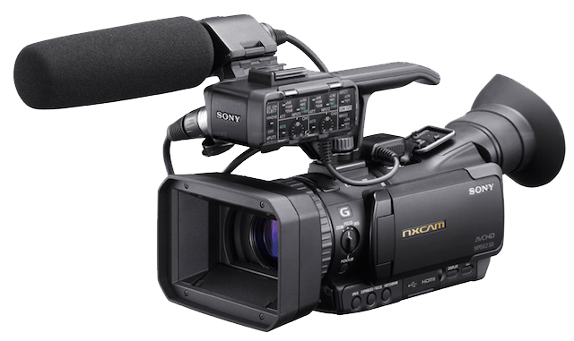 Professional Video Camera Transparent Background PNG Image