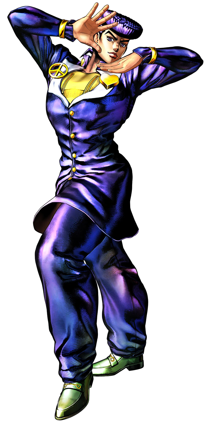 Jojo All Jotaro Star Purple Kujo Higashikata PNG Image