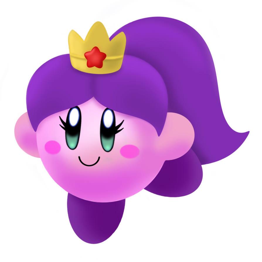 Pink King Flower Dedede Kirby Squad Squeak PNG Image