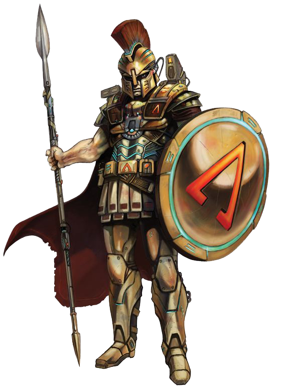 Sci Fi Warrior Transparent PNG Image