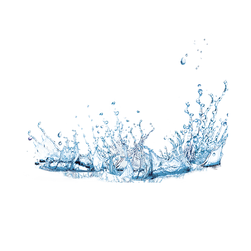 Blue Effect Element Water Splash Android Vsco PNG Image