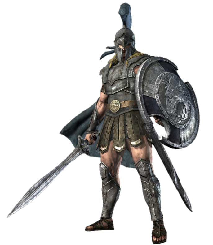 Lance Warrior Hero Ii Rome Achilles Total PNG Image