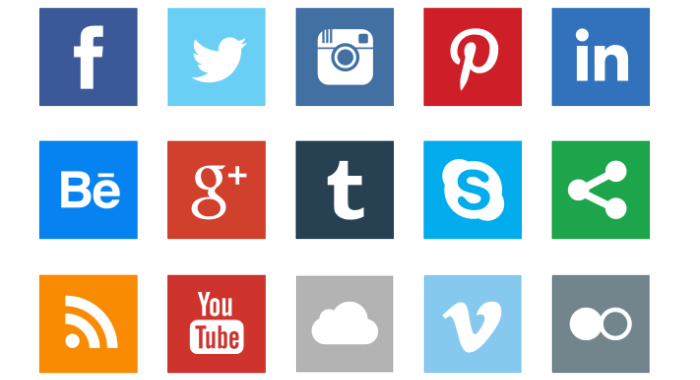 Social Icons Photos PNG Image