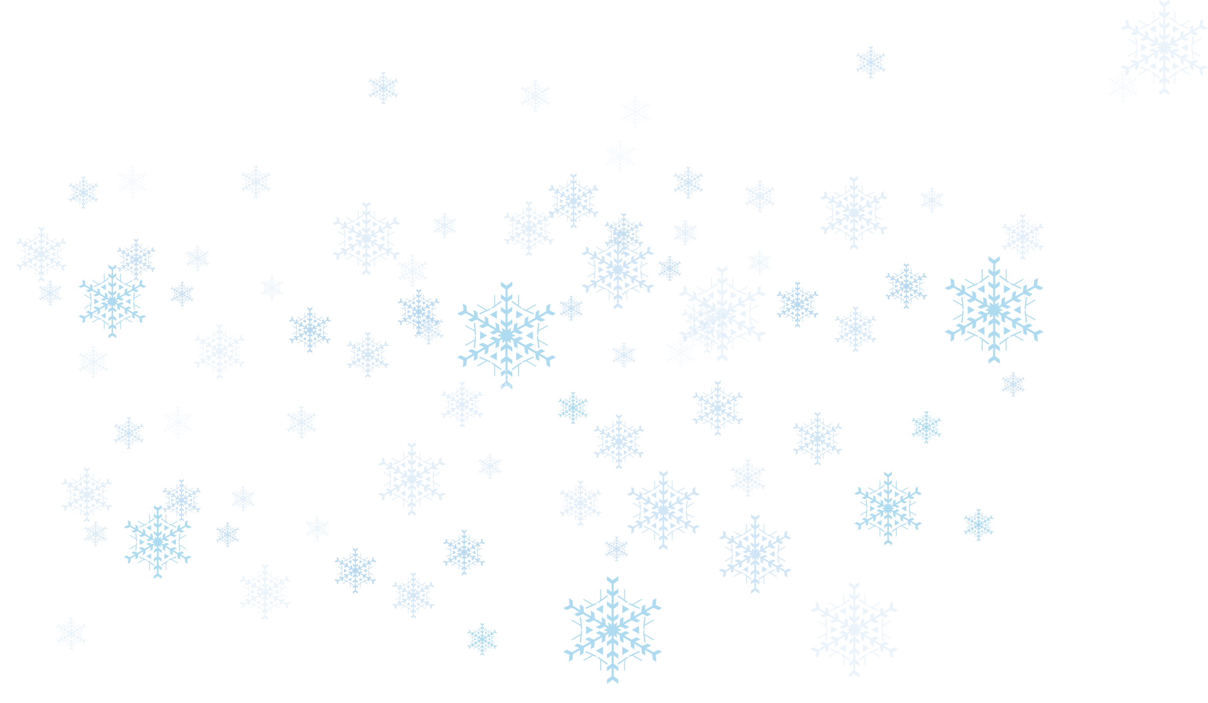 Snowflakes Transparent Image PNG Image