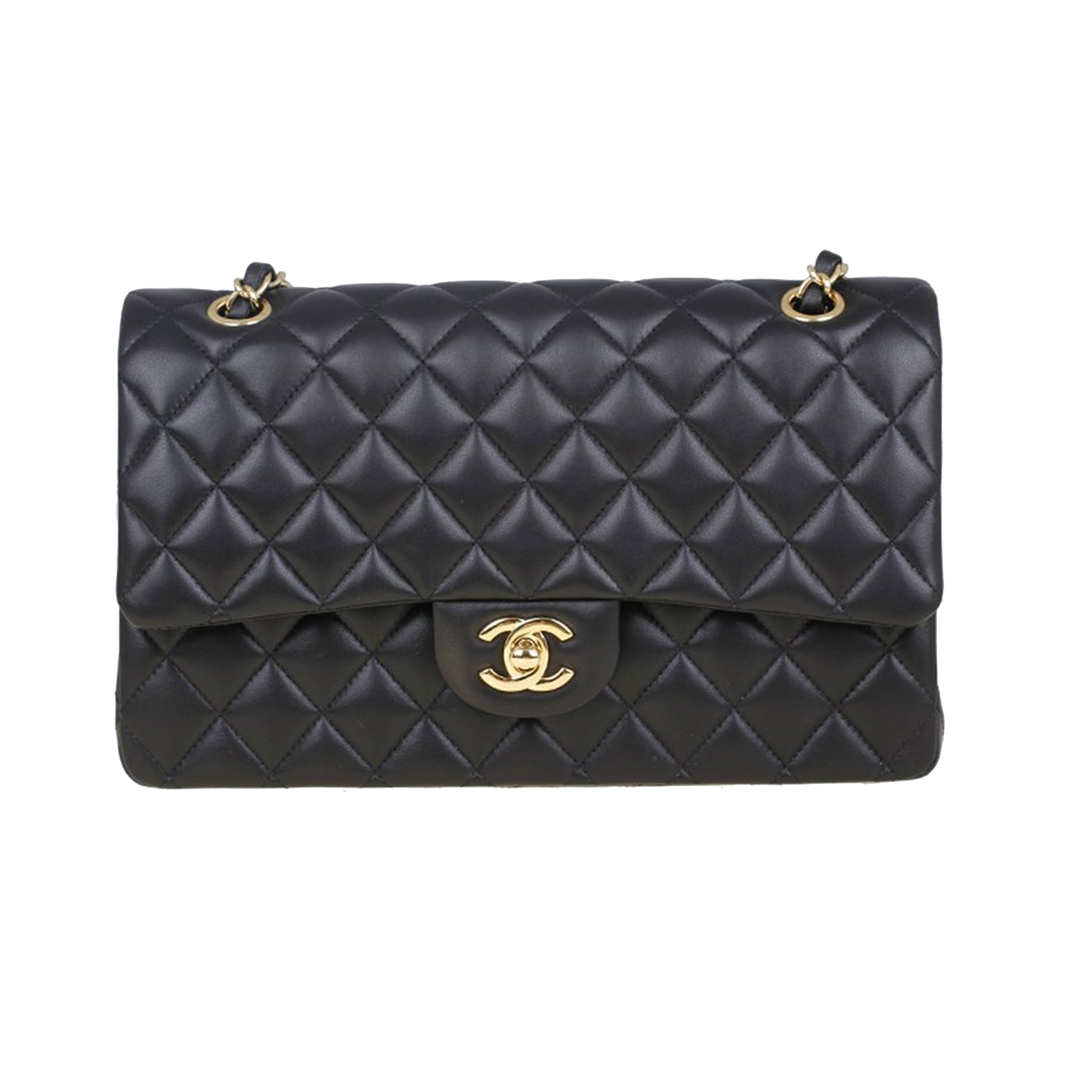 Handbag Leather Black Chanel Free Transparent Image HQ PNG Image