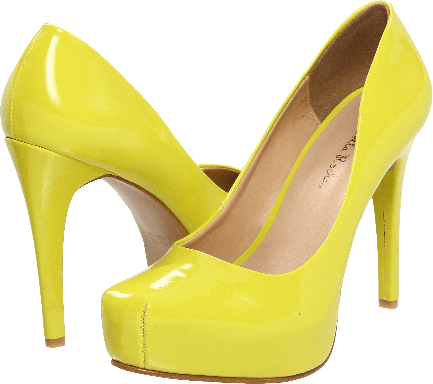 Yellow Women Shoes Png Image PNG Image