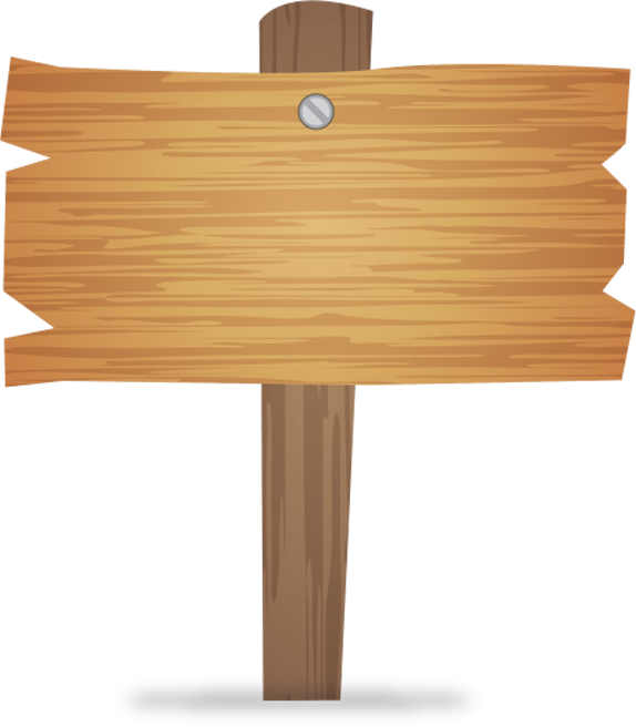 Billboard Wooden Wood Signs Sign PNG Image High Quality PNG Image