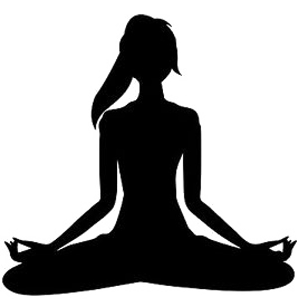 Lotus Position Yoga Exercise Free Clipart HD PNG Image