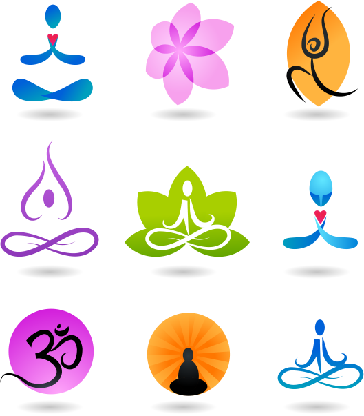 Yoga Zen Logo Free PNG HQ PNG Image