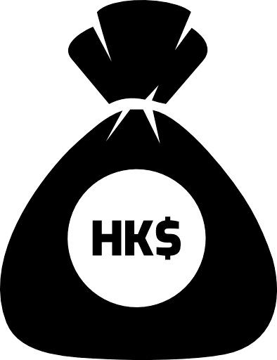 Money Bag Hong Kong Dollar PNG Image