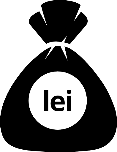 Money Bag Romanian Leu PNG Image