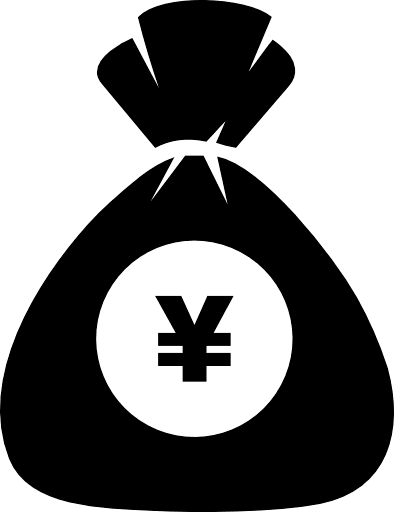 Money Bag Yen PNG Image