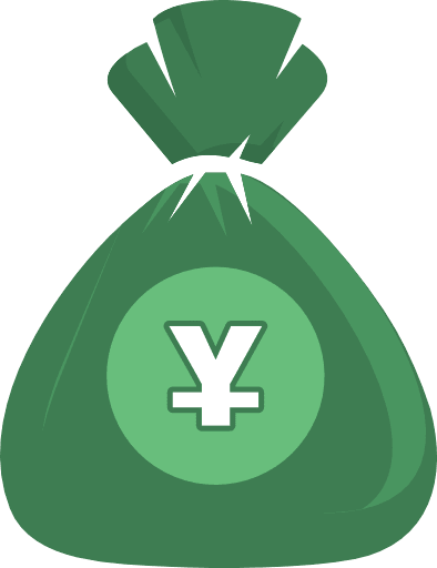 Money Bag Yuan Color PNG Image