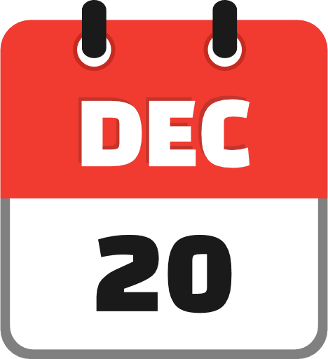 December 20 PNG Image