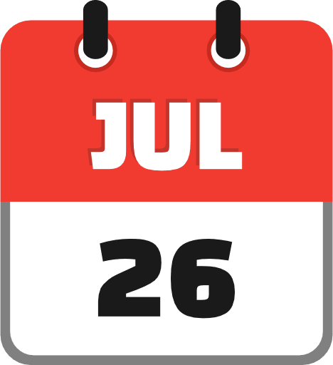 July 26 PNG Image