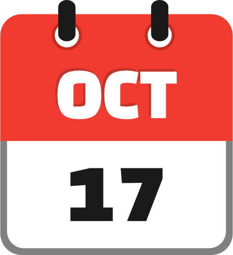 October 17 PNG Image