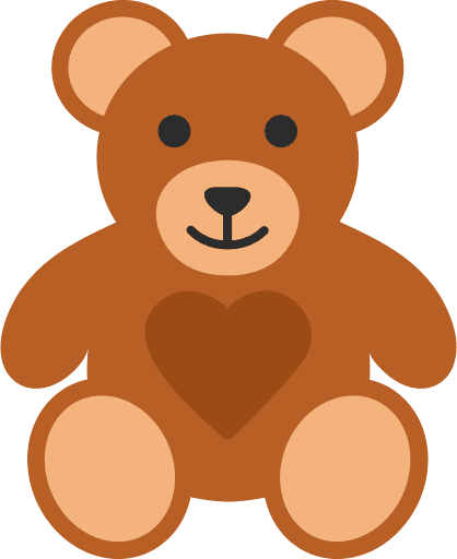 Teddy Bear Brown PNG Image