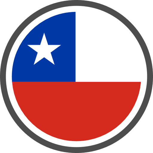Chile Flag Round Circle PNG Image