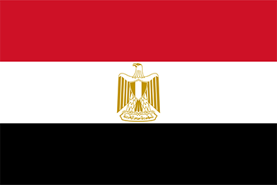 Egypt Flag PNG Image