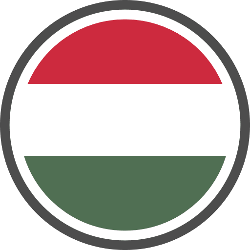 Hungary Flag Round Circle PNG Image