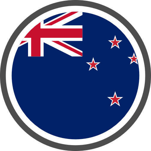 New Zealand Flag Round Circle PNG Image