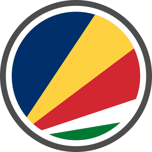 Seychelles Flag Round Circle PNG Image