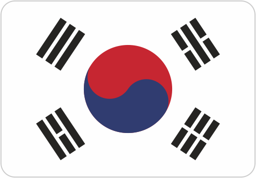 South Korea Flag PNG Image