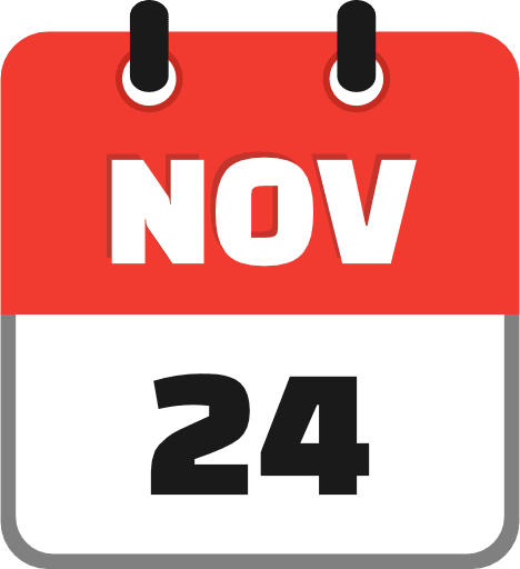 November 24 PNG Image