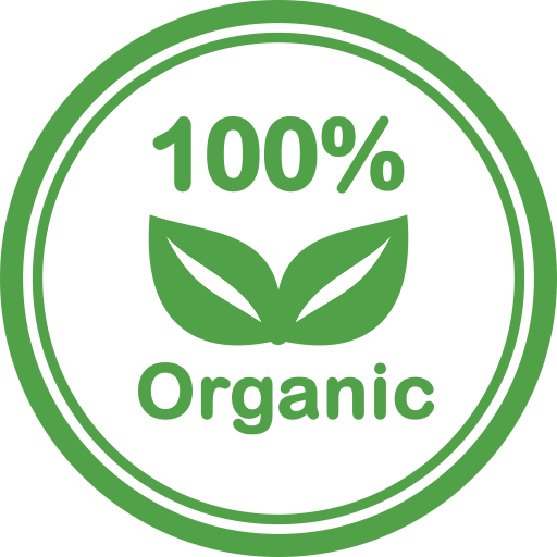 100 Percent Organic PNG Image