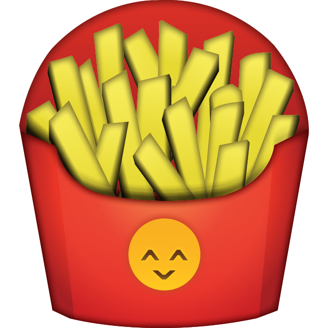 French Fries Emoji Icon File HD PNG Image