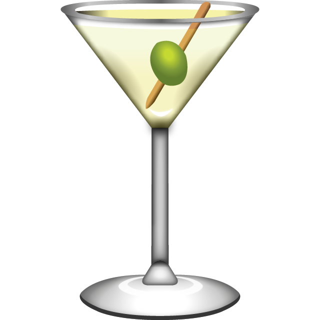 Margarita Cocktail Emoji Free Icon PNG Image