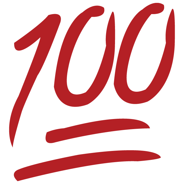 100 Emoji Icon Free Photo PNG Image