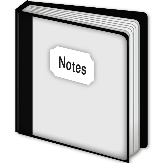 Notebook Emoji Free Icon PNG Image