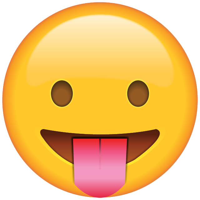 Tongue Out Emoji Icon File HD PNG Image