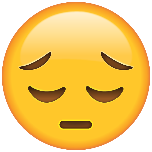 Sad Face Emoji Free Photo Icon PNG Image