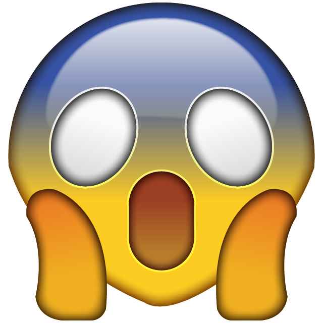 OMG Face Emoji Icon File HD PNG Image