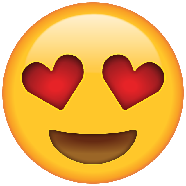 Heart Eyes Emoji Icon Download Free PNG Image
