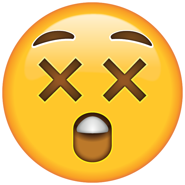 Astonished Face Emoji Free Icon HQ PNG Image