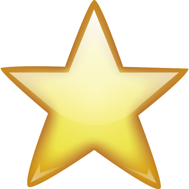 Star Emoji Free Photo Icon PNG Image